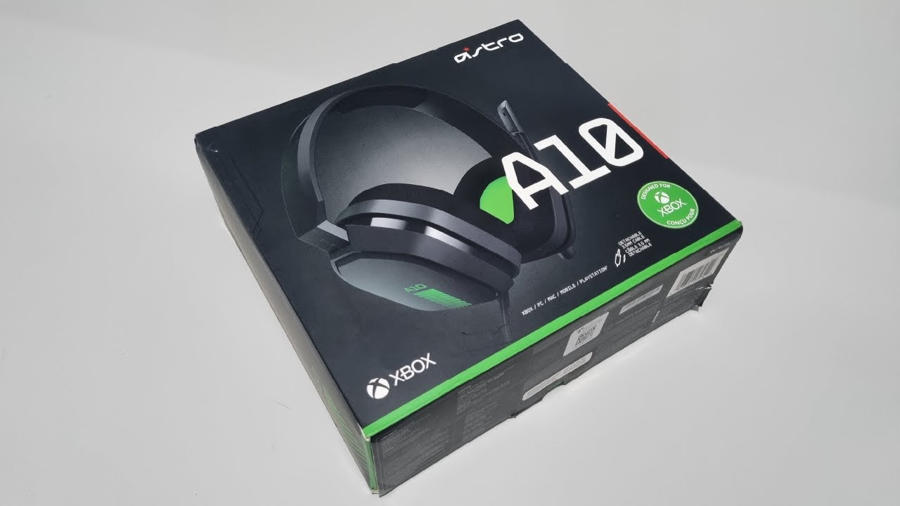 Unboxing y revisión de los ASTRO A10