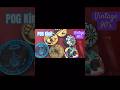 Pogs ASMR World POG Federation Kini Collection U.S. Series