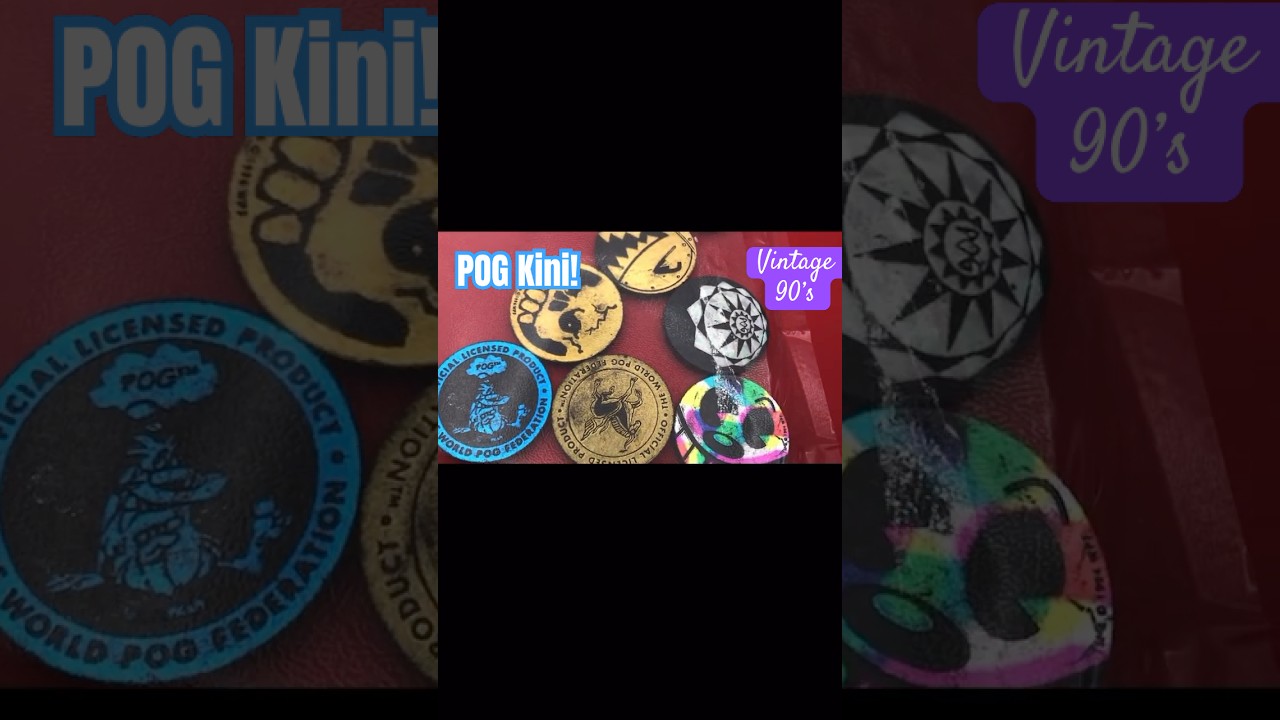 Pogs ASMR World POG Federation Kini Collection U.S. Series