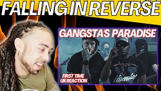 R.I.P. COOLIO!!!! Falling In Reverse - Gangsta's Paradise [FIRST TIME UK REACTION]