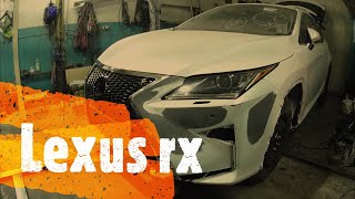 Lexus rx  2 часть #garage880#lexus rx#кузовной ремонт