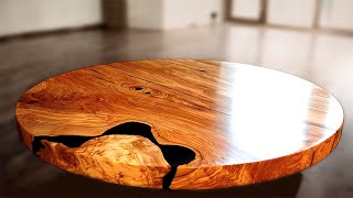 1000YearsOld Wood and Epoxy Table. WOODWORKING