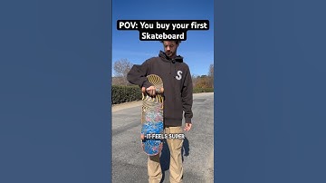 POV you buy your first skateboard?! #skateboarding #skate #POV #shorts