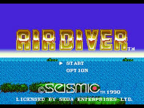 Air Diver Sega MegaDrive