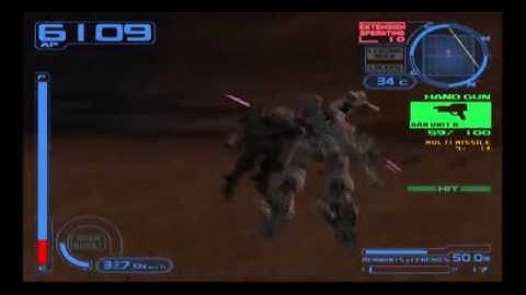 Armored Core 2 Another Age - Eliminate the Raven (vs 2 ACs)