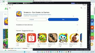 How to play Snake io Fun Snake  io  on PC computer easy screenshot 1