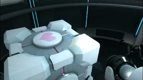 How to save Companion Cube and take it with you ❤