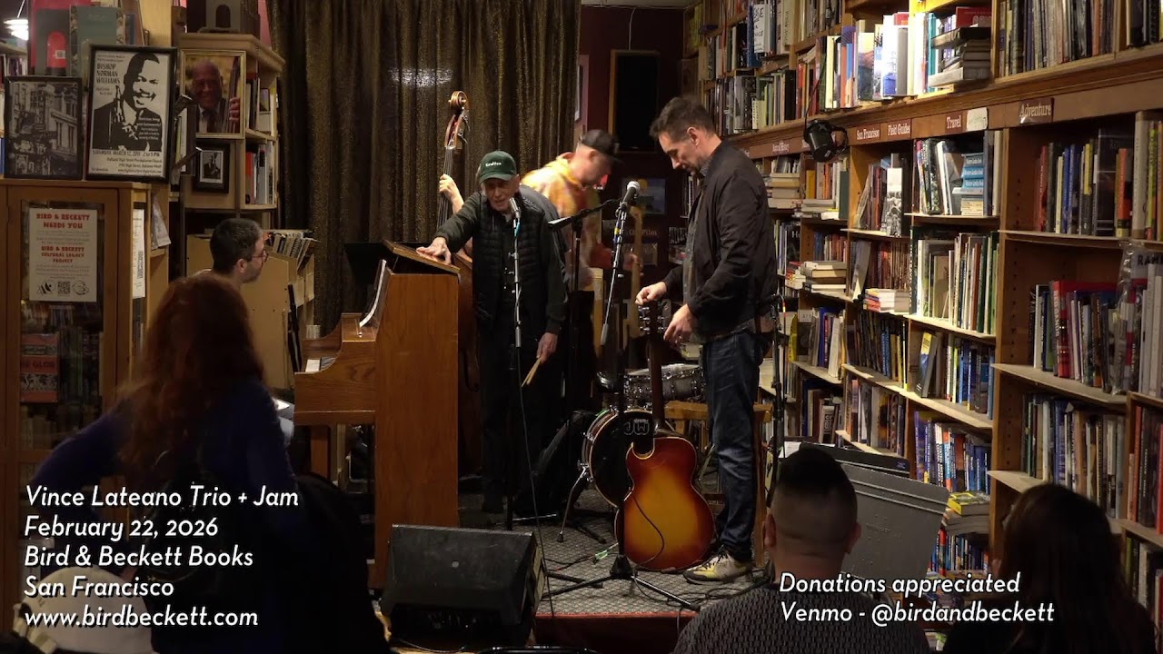 Vince Lateano Trio + Jam - Live @ B&B