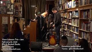 Vince Lateano Trio + Jam - Live @ B\u0026B