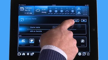 iPad Create A Theme | OmniLogic Automation System