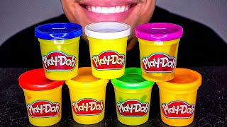 ASMR EDIBLE PLAY-DOH EATING *FAKE* MUKBANG 먹방 PRANK JERRY MOUTH SOUNDS TALKING