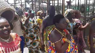 Ejisu Hemaa Yaa Asantewaa stormed Otumfour festival with serious gunshots