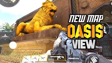 NEW MAP OASIS VIEW IN CHINESE CALL OF DUTY MOBILE COD MOBILE CODM