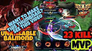 How to create YouTube Thumbnail for Gaming Videos || MLBB || STUNNING thumbnail making using PicsArt