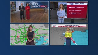 Team coverage: Tracking Tropical Storm Beryl as it approaches the Texas coast