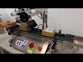 LAB8020 automatic carton labeler, box labelling machine, top labeler, ashesive label applicator