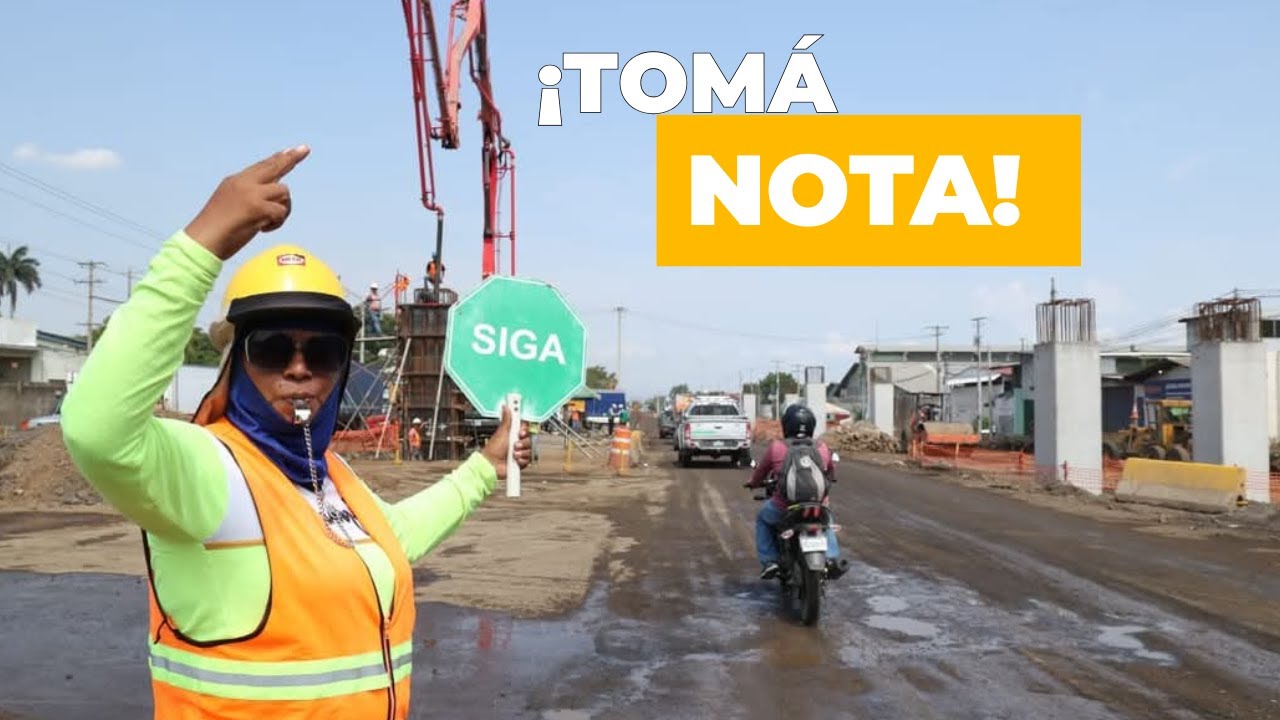 Alcaldía de Managua activa nuevos desvíos en el sector del Puente El Edén