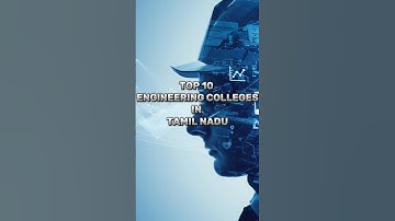 Top 10 Engineering colleges in Tamil Nadu (based on nirf ranking)