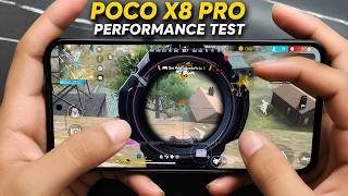 POCO X8 Pro Gaming Test 🔥 120FPS Performance, Heating & Battery Test