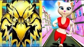 Snow Temple Final Run vs Princess Cat Lea Run screenshot 3