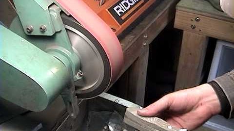 How to make a full tang knife - Part 2