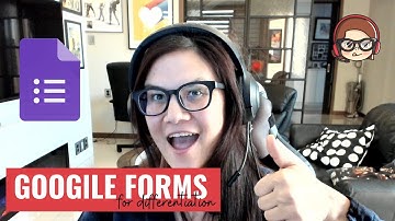 Using Google Forms for differentiation through branching