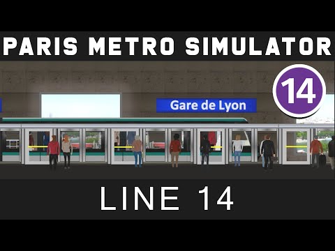 Paris Metro Simulator Gameplay Line 14 - Ligne 14 - Linie 14 / Train MP05