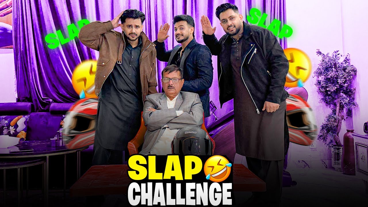 Slap Challenge With Abu 😂 || Guess Who Gets Slapped?