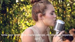 Miley Cyrus-The Backyard Sessions- .  Jolene. Subtitulado Español