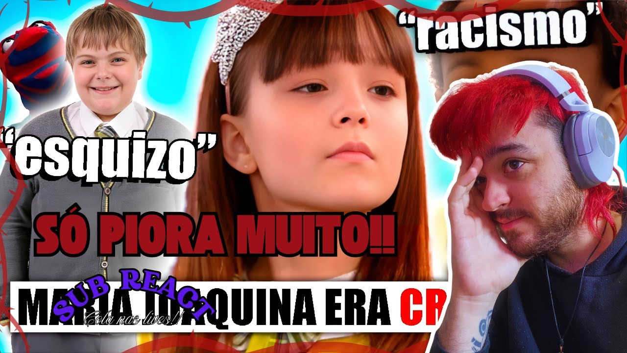 ESSA NOVELA NÃO TINHA LIMITE!! CARROSSEL FICA AINDA PIOR NO 2 EPISÓDIO K K K K K  - MAXIMUS REACT!!