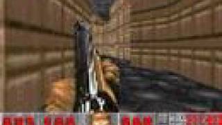 GBA doom gameplay E1M1