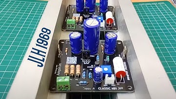 JLH 1969 Class A amplifier PCB assembly