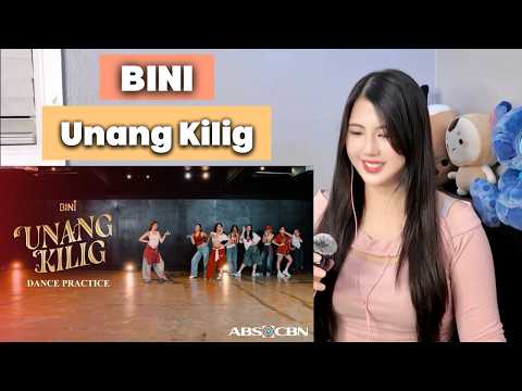 BINI | 'Unang Kilig' Dance Practice (Reaction Video)