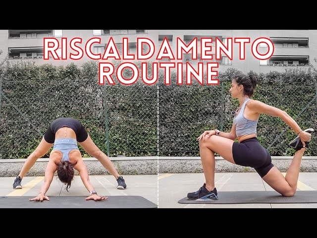 RISCALDAMENTO/WARMUP ROUTINE - MOBILITA' ARTICOLARE, STRETCHING DINAMICO & STATICO | Silvia Fascians