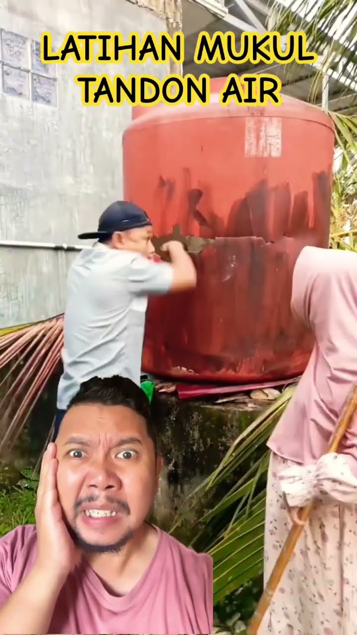 LATIHAN MUKUL TANDON AIR!!!?? #comedy #funny #lucu #prank #drama