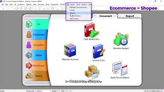 SQL eCommerce x Shopee - How to Update Payment & Withdrawal ? (Accounting Software)