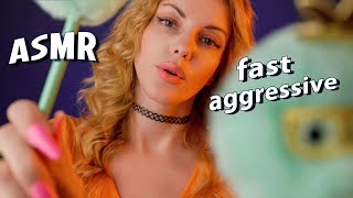 Asmr Fast Aggressive Blow Your Mind Triggers, Upclose Mouth Sounds, Hand Movements Asmr