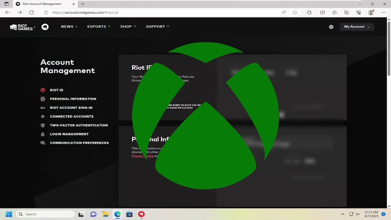 How To Connect Or Disconnect Xbox Account From Your Riot Account Guide how-to-connect-or-disconnect-xbox-account-from-your-riot-account-guide