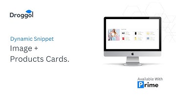 Image + Products Cards Snippet | Theme Prime For Odoo eCommerce v16