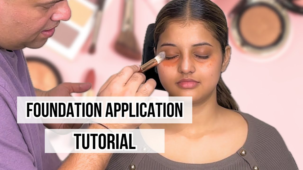 Foundation Application For Beginners | Makeup Course Episode 6 - YouTube