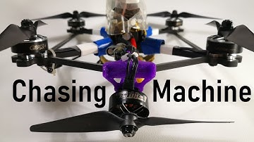 The Pusher Drone is Built for high speed chasing