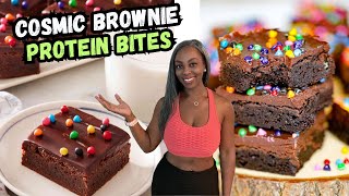 The best Cosmic Brownie Protein Bites Quick Healthy Recipe for Fitness