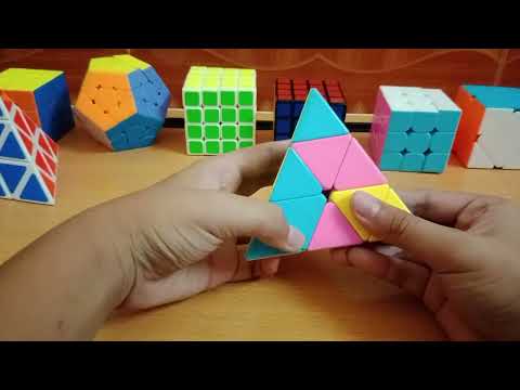Video Cách giải rubik tam giác cực dễ hiểu - youtube