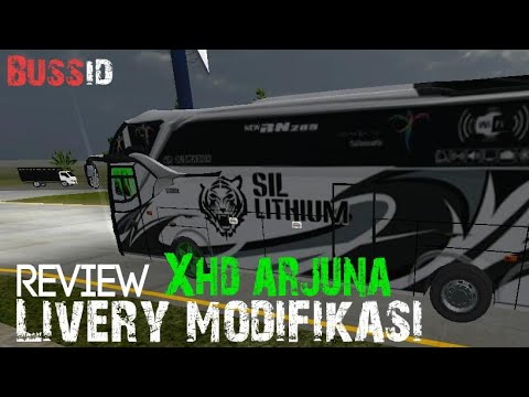 Livery arjuna xhd Bus Simulator Indonesia REVIEW LIVERY 