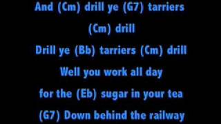 Drill Ye Tarriers Drill chords