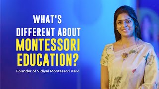 Montessori in 18 minutes!🤩 Let's listen to Vidiyal Montessori Kalvi📚 Founder Mrs. Shruthi Karthik screenshot 2