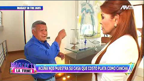 'Magaly in da jaus': César Acuña nos muestra su casa que costó 'plata como cancha'