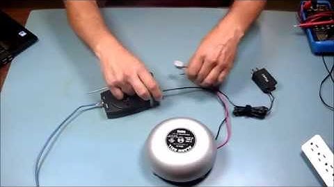 Netbell Break Bell System: Wiring Bell to Netbell-4 Bell Controller