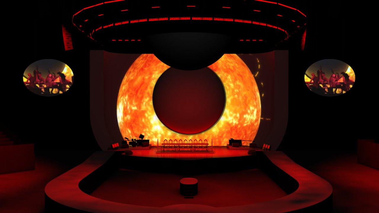 Ariana Grande - raindrops / God is a woman [Sweetener World Tour] Stage Visual