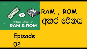 ram sinhala,ram and rom,computer hardware sinhala